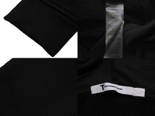 Load image into Gallery viewer, T by ALEXANDER WANG ティーバイアレクサンダーワン パーカー フーディー ブラック サイズXS 美品 中古 56213