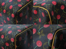 Load image into Gallery viewer, LOUIS VUITTON ルイヴィトン ハンドバッグ スピーディー25 モノグラム・チェリー M95009 村上隆 ゴールド金具 美品 中古 56235