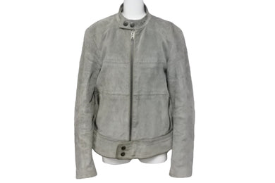 GUCCI グッチ シングルライダースジャケット ライダースジャケット スウェード 133592 XC053 美品 中古 56257 