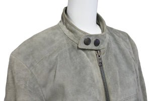GUCCI グッチ シングルライダースジャケット ライダースジャケット スウェード 133592 XC053 美品 中古 56257 