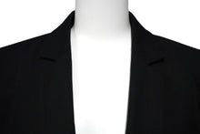 Load image into Gallery viewer, BALMAIN バルマン テーラード ジャケット ブラック アウター コットン T404 C117 サイズ46 美品 中古 56261