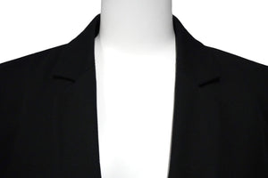 BALMAIN バルマン テーラード ジャケット ブラック アウター コットン T404 C117 サイズ46 美品 中古 56261