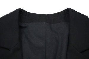 BALMAIN バルマン テーラード ジャケット ブラック アウター コットン T404 C117 サイズ46 美品 中古 56261