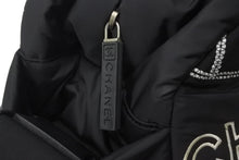 Load image into Gallery viewer, CHANEL シャネル スポーツライン 2WAYボストンバッグ 10番台 A32808 ナイロン ブラック ホワイト 美品 中古 56291