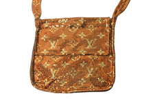 Load image into Gallery viewer, LOUIS VUITTON ルイヴィトン ショルダーバッグ モノグラム メッシュ フランシス ゴールド M92288 美品 中古 56292