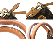 Load image into Gallery viewer, LOUIS VUITTON ルイヴィトン ハンドバッグ ミニスピーディ モノグラム ブラウン M41534 PVC レザー ゴールド金具 美品 中古 56307