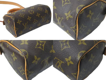 Load image into Gallery viewer, LOUIS VUITTON ルイヴィトン ハンドバッグ ミニスピーディ モノグラム ブラウン M41534 PVC レザー ゴールド金具 美品 中古 56307
