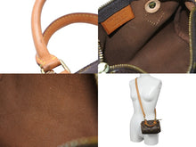 Load image into Gallery viewer, LOUIS VUITTON ルイヴィトン ハンドバッグ ミニスピーディ モノグラム ブラウン M41534 PVC レザー ゴールド金具 美品 中古 56307