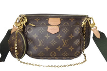 Load image into Gallery viewer, LOUIS VUITTON ルイ ヴィトン ショルダーバッグ ミュルティ ポシェット アクセソワール M44813 ゴールド金具 美品 中古 56308