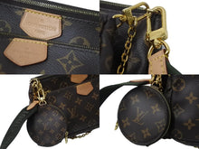 Load image into Gallery viewer, LOUIS VUITTON ルイ ヴィトン ショルダーバッグ ミュルティ ポシェット アクセソワール M44813 ゴールド金具 美品 中古 56308