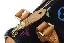 Load image into Gallery viewer, LOUIS VUITTON ルイヴィトン ハンドバッグ M92644 ミニスピーディ モノグラムマルチカラー ブラック ゴールド 美品 中古 56310