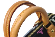 Load image into Gallery viewer, LOUIS VUITTON ルイヴィトン ハンドバッグ M92644 ミニスピーディ モノグラムマルチカラー ブラック ゴールド 美品 中古 56310