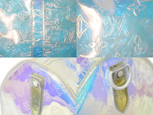 Load image into Gallery viewer, LOUIS VUITTON ルイヴィトン ヴァージルアブロー M53271 モノグラムプリズム キーポル バンドリエール 50 クリア 美品 中古 56312