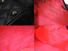 Load image into Gallery viewer, CHANEL シャネル カンボンライン マルチポケットハンドバック 10番代 A25173 ブラック ピンク シルバー金具 美品 中古 56316