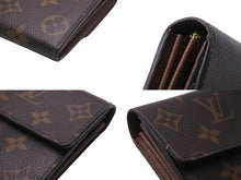 Load image into Gallery viewer, LOUIS VUITTON ルイヴィトン モノグラム ポルトフォイユ サラ 旧型 長財布 ブラウン M61734 ウォレット ロゴ 美品 中古 56332