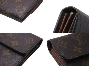 LOUIS VUITTON ルイヴィトン モノグラム ポルトフォイユ サラ 旧型 長財布 ブラウン M61734 ウォレット ロゴ 美品 中古 56332