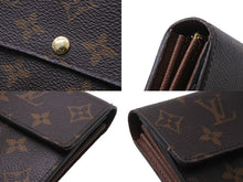 Load image into Gallery viewer, LOUIS VUITTON ルイヴィトン モノグラム ポルトフォイユ サラ 旧型 長財布 ブラウン M61734 ウォレット ロゴ 美品 中古 56332