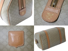 Load image into Gallery viewer, CELINE セリーヌ マカダム ボストンバッグ カバン ヴィンテージ スピーディ 25cm M162 美品 中古 56341