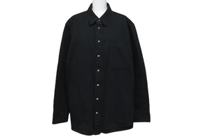 CHROME HEARTS クロムハーツ ラストバイト カバーオール ジャケット ブラック Yノット クロスボールボタン XL 美品 中古 56349