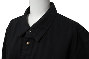 CHROME HEARTS クロムハーツ ラストバイト カバーオール ジャケット ブラック Yノット クロスボールボタン XL 美品 中古 56349