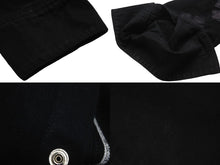 Load image into Gallery viewer, CHROME HEARTS クロムハーツ ラストバイト カバーオール ジャケット ブラック Yノット クロスボールボタン XL 美品 中古 56349