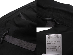 CHROME HEARTS クロムハーツ ラストバイト カバーオール ジャケット ブラック Yノット クロスボールボタン XL 美品 中古 56349