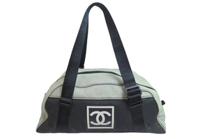 CHANEL シャネル シャネルスポーツ 8番台 ボストンバッグ ココマーク ナイロンキャンバス 22310177 中古 56354
