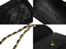 Load image into Gallery viewer, CHANEL シャネル チェーンショルダーバッグ マトラッセ シングル シール無し ラムスキン ブラック ゴールド金具 美品 中古 56374
