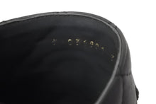 Load image into Gallery viewer, CHANEL シャネル サンダル ココマーク マトラッセ ブラック ラムスキン G36901 サイズ38 中古 56401