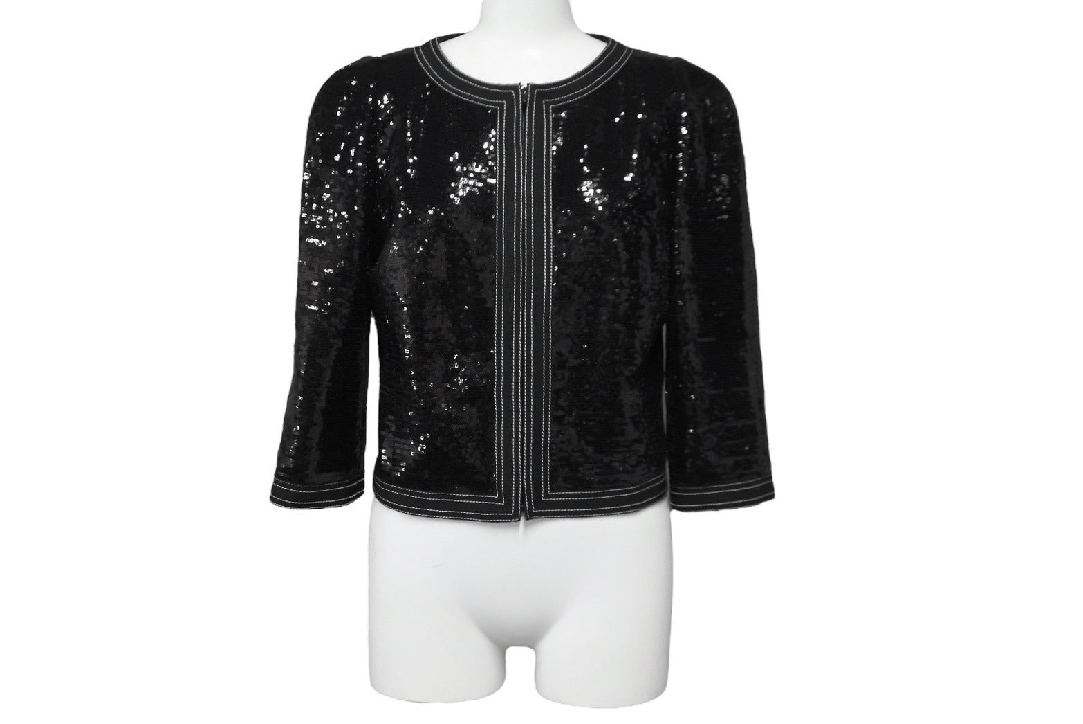 CHANEL シャネル ジャケット スパンコール P45044V26650