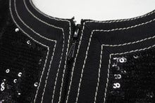 Load image into Gallery viewer, CHANEL シャネル ジャケット スパンコール P45044V26650 ブラック サイズ38 レディース 美品 中古 56410