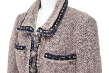 Load image into Gallery viewer, 極美品 CHANEL シャネル セットアップ モヘア ジャケット P49824V36914 スカート P4991V36914 ピンク ブラック サイズ36 中古 56414