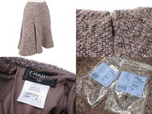 Load image into Gallery viewer, 極美品 CHANEL シャネル セットアップ モヘア ジャケット P49824V36914 スカート P4991V36914 ピンク ブラック サイズ36 中古 56414
