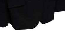 Load image into Gallery viewer, DOLCE&amp;GABBANA ドルチェアンドガッバーナ ジャケット ブラック ウール スパンデックス サイズ38 IJK1M/UBA2 美品 中古 56418