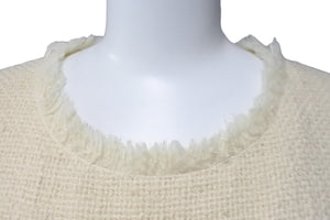 CHANEL シャネル ワンピース P39519V28652 アイボリー ツイード サイズ36 美品 中古 56424