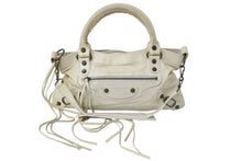 Load image into Gallery viewer, BALENCIAGA バレンシアガ ショルダーバッグ 103208213048 ザ ファースト 2WAY アイボリー 良品 中古 56463