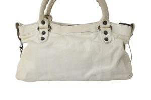 BALENCIAGA バレンシアガ ショルダーバッグ 103208213048 ザ ファースト 2WAY アイボリー 良品 中古 56463