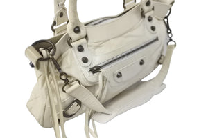 BALENCIAGA バレンシアガ ショルダーバッグ 103208213048 ザ ファースト 2WAY アイボリー 良品 中古 56463