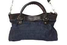 Load image into Gallery viewer, BALENCIAGA バレンシアガ ショルダーバッグ 103208213048 ザ ファースト ２WAY デニム 美品 中古 56464