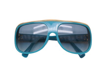 Load image into Gallery viewer, 初期 極美品 LOUIS VUITTON ルイヴィトン ミリオネア サングラス 61□15 Z0096E ティファニーブルー ゴールド アイウェア 56486