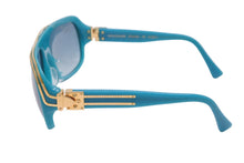 Load image into Gallery viewer, 初期 極美品 LOUIS VUITTON ルイヴィトン ミリオネア サングラス 61□15 Z0096E ティファニーブルー ゴールド アイウェア 56486