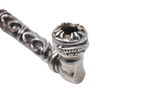 Load image into Gallery viewer, CHROME HEARTS クロムハーツ フィリグリーシルバーパイプ喫煙具 キセル シルバー925 94.7g 良品 中古 56488