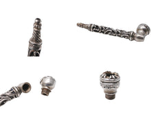 Load image into Gallery viewer, CHROME HEARTS クロムハーツ フィリグリーシルバーパイプ喫煙具 キセル シルバー925 94.7g 良品 中古 56488