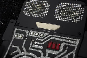 CHANEL シャネル ツイード ロボット トートバッグ トートバッグ ブラック グリーン 24番台 A94646 美品 中古 56499