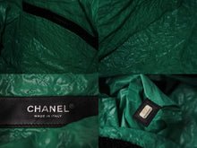 Load image into Gallery viewer, CHANEL シャネル ツイード ロボット トートバッグ トートバッグ ブラック グリーン 24番台 A94646 美品 中古 56499