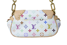 Load image into Gallery viewer, 極美品 LOUIS VUITTON ルイヴィトン ハンドバッグ マリリン モノグラム ホワイト マルチカラー M40127 ゴールド金具 中古 56504