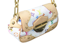 Load image into Gallery viewer, 極美品 LOUIS VUITTON ルイヴィトン ハンドバッグ マリリン モノグラム ホワイト マルチカラー M40127 ゴールド金具 中古 56504