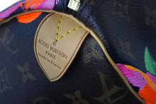 Load image into Gallery viewer, 極美品 LOUIS VUITTON ルイ ヴィトン ハンドバッグ M48610 スピーディ30 モノグラムローズ 薔薇 コーティングキャンバス 中古 56508