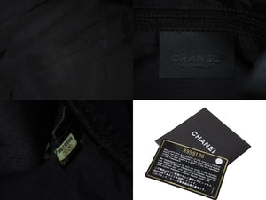 CHANEL シャネル ショルダーバッグ クロスボディバッグ スポーツライン 筒型 8番台 2003年 A24984 ラバー ブラック 良品 中古 56511
