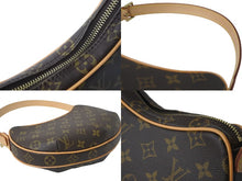 Load image into Gallery viewer, 極美品 LOUIS VUITTON ルイヴィトン ショルダーバッグ クロワッサン MM M51512 モノグラム ゴールド金具 中古 56522